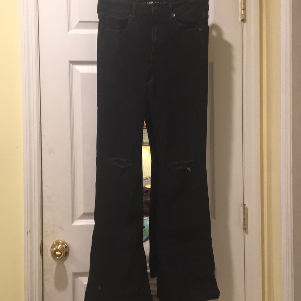 💚Black Bootcut Jeans